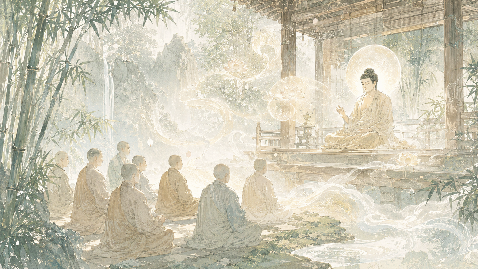第 7 品第 1 张配图：如来所说法，皆不可取、不可说，非法、非非法。