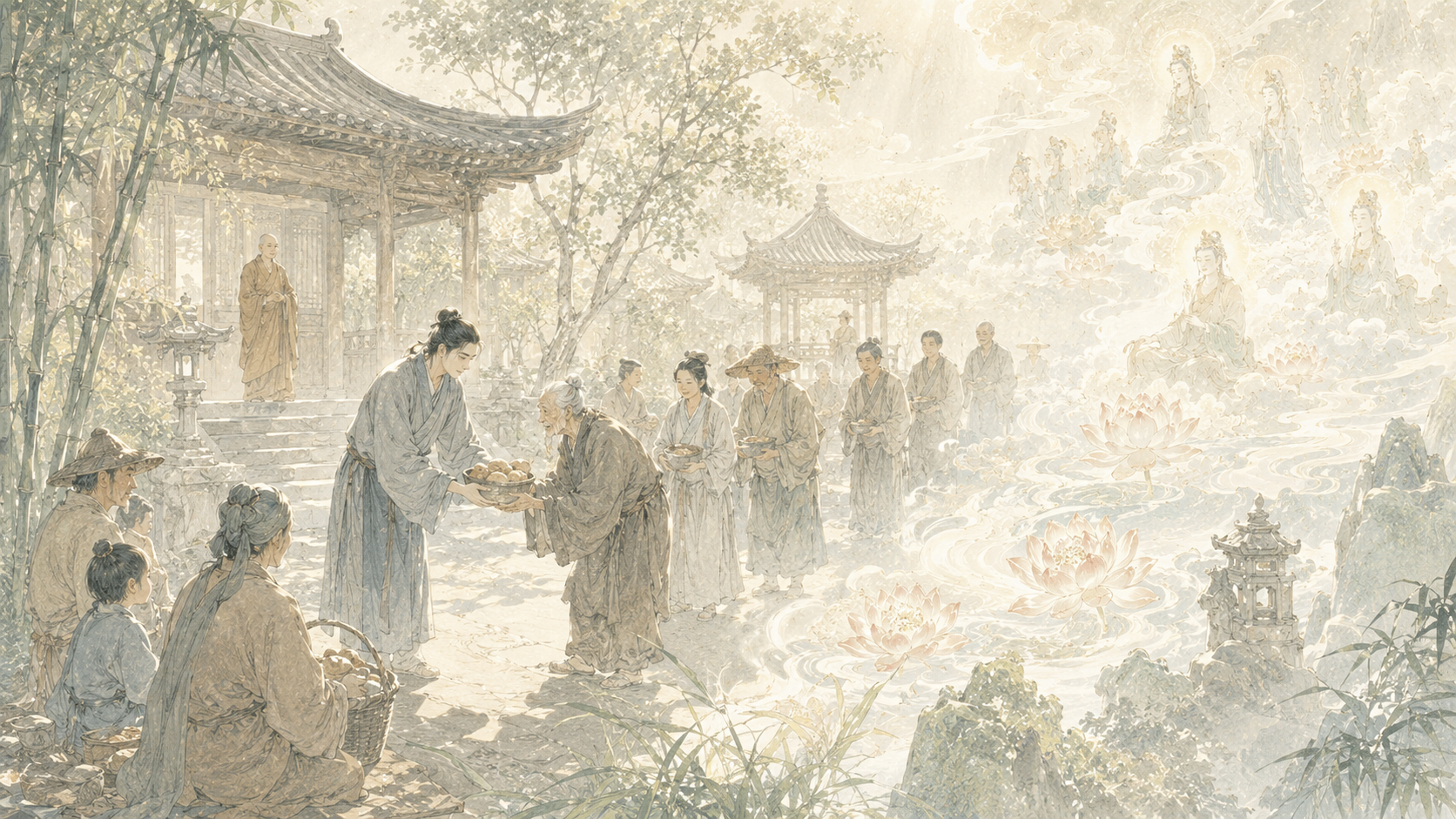 第 8 品第 2 张配图：何以故？是福德即非福德性，是故如来说福德多。