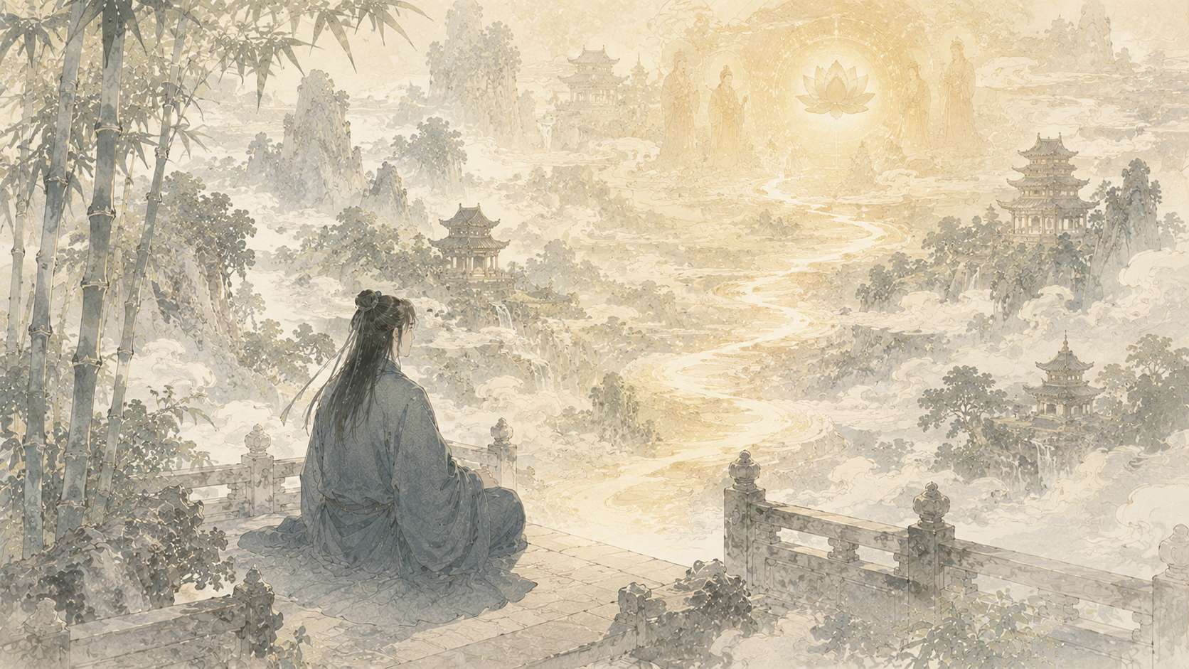 第 12 品第 1 张配图：当知是经义不可思议，果报亦不可思议。