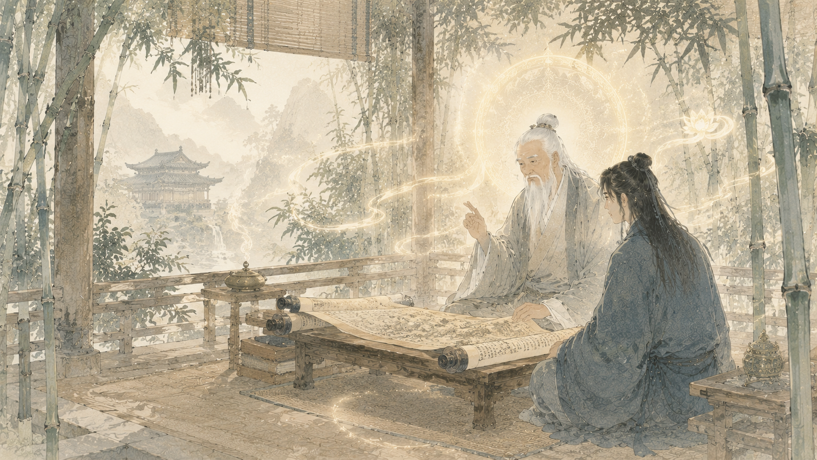 第 12 品第 2 张配图：须菩提！当知是人成就最上第一希有之法。